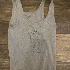 Grey brandy tee shirt with blue angels!